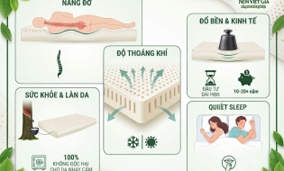 Bí Quyết Chọn Mua Nệm Cao Su Thiên Nhiên Tốt Nhất Cho Phòng Ngủ