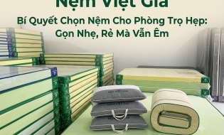 Bí Quyết Chọn Nệm Cho Phòng Trọ Hẹp: Gọn Nhẹ, Rẻ Mà Vẫn Êm