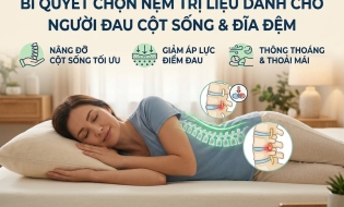 Bí Quyết Chọn Nệm Trị Liệu Dành Cho Người Đau Cột Sống & Đĩa Đệm