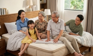 Bí Quyết Chọn Nệm Cho Gia Đình Đa Thế Hệ Chuẩn Sức Khỏe