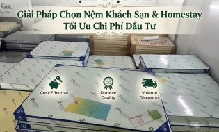 Giải Pháp Chọn Nệm Khách Sạn & Homestay Tối Ưu Chi Phí Đầu Tư