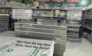 Nên Chọn Độ Dày Nệm 10cm, 15cm Hay 20cm? Kinh Nghiệm Chọn Chuẩn