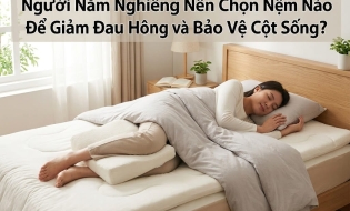 Người Nằm Nghiêng Nên Chọn Nệm Nào Để Giảm Đau Hông Hiệu Quả?