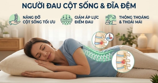 Bí Quyết Chọn Nệm Trị Liệu Dành Cho Người Đau Cột Sống & Đĩa Đệm