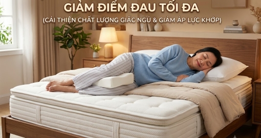 Chọn Nệm Cho Người Đau Khớp Gối Giảm Điểm Đau Tối Đa